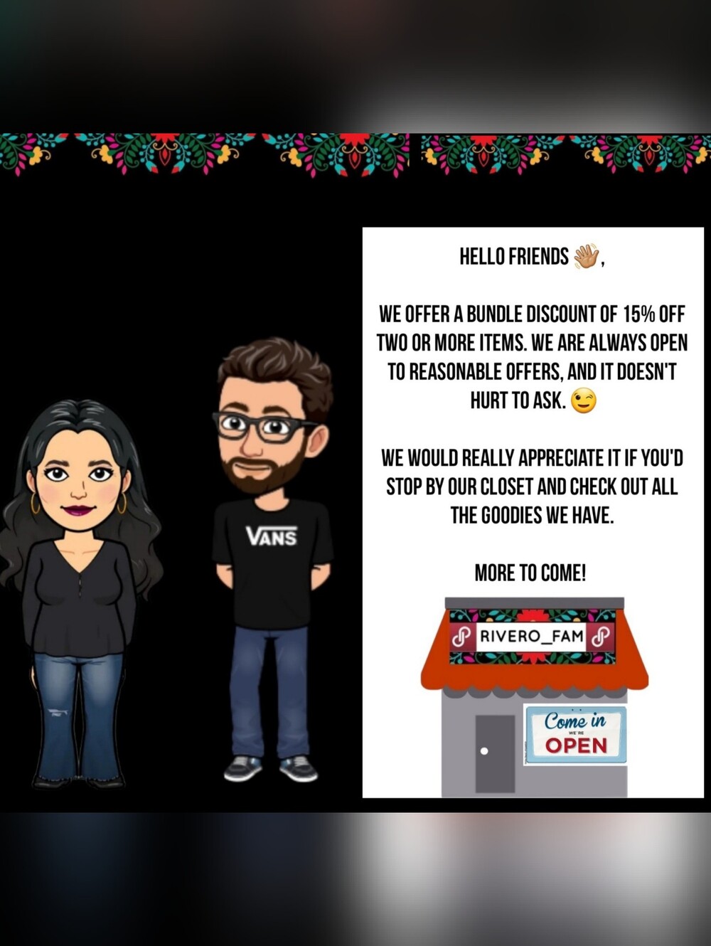 COME SEE US